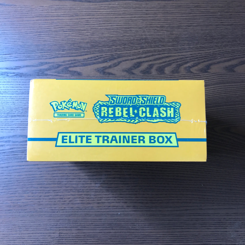 Pokemon TCG Sword and Shield Rebel Clash Elite Trainer Box