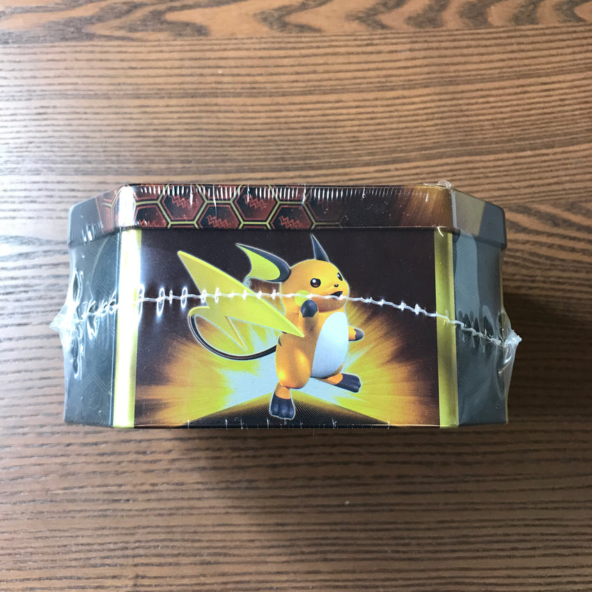 Pokemon TCG SM11.5 Hidden Fates Tin [ RAICHU ]