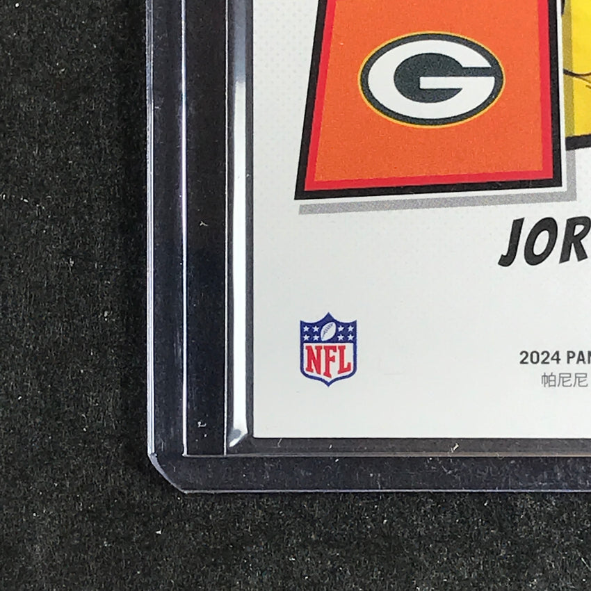 2024 Absolute Football JORDAN LOVE Kaboom SSP Gold 8/10 #36