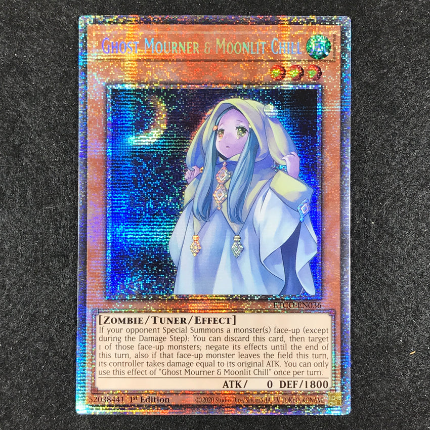 (A) STARLIGHT RARE Ghost Mourner & Moonlit Chill - ETCO-EN036 - 1st Edition
