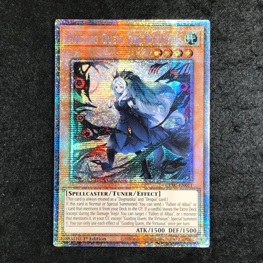 (D) [STARLIGHT RARE] Guiding Quem The Virtuous - CYAC-EN)11 - 1st Edition