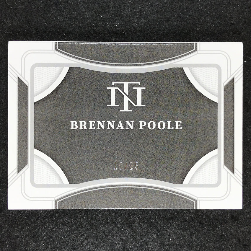 2023 National Treasures Racing BRENNAN POOLE Sheet Metal Auto Booklet 10/25