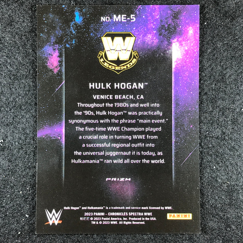 2023 Chronicles WWE HULK HOGAN Main Event SSP #5