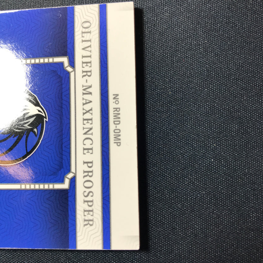 2023-24 National Treasures OLIVIER-MAXENCE PROSPER Rookie Dual Patch Auto 15/99