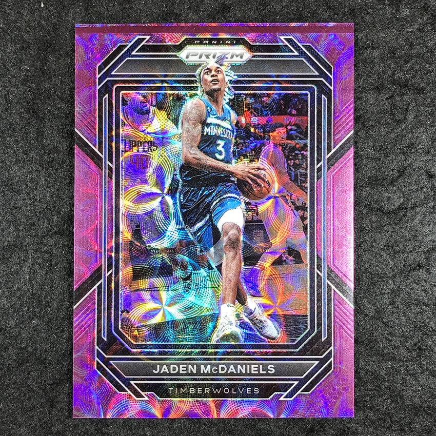 2022-23 Prizm Jaden Mcdaniels Choice Purple Scope 10/20