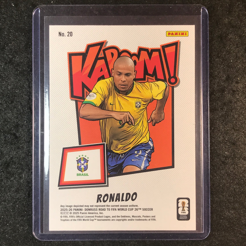 2025-26 Donruss Road to FIFA World Cup RONALDO Kaboom! SSP #20