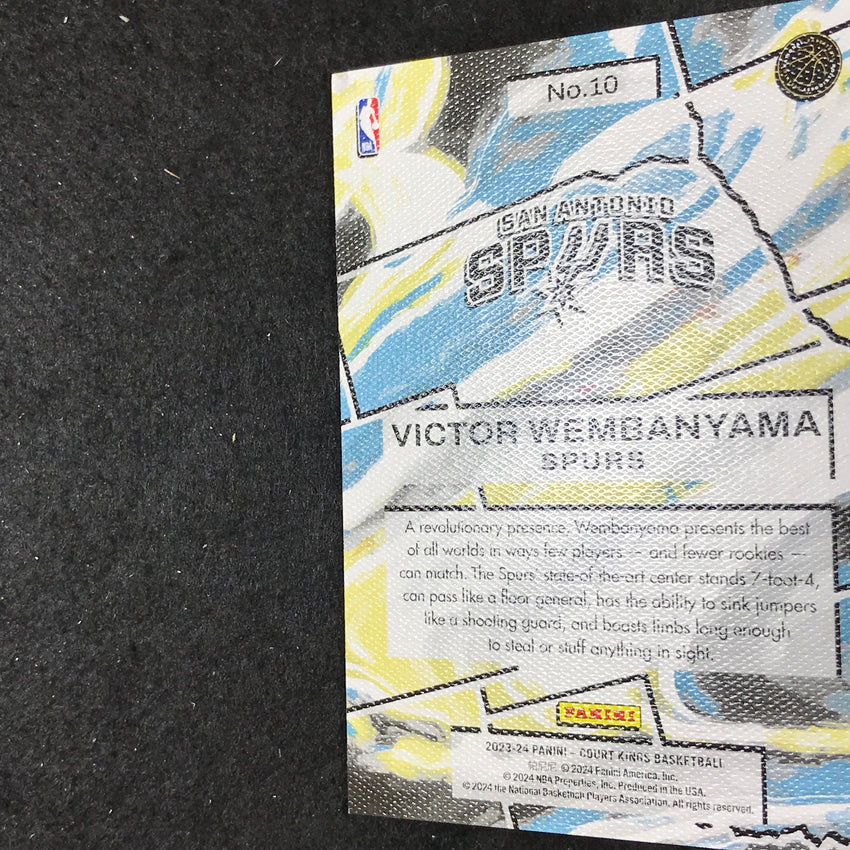 2023-24 Court Kings Victor Wembanyama Rookie State Of The Art Sp #10