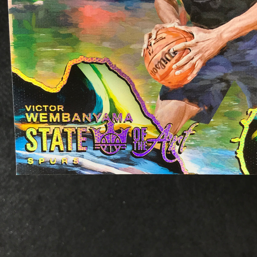 2023-24 Court Kings Victor Wembanyama Rookie State Of The Art Sp #10
