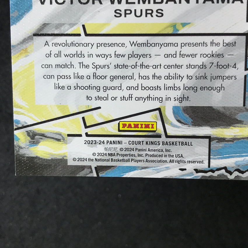 2023-24 Court Kings Victor Wembanyama Rookie State Of The Art Sp #10
