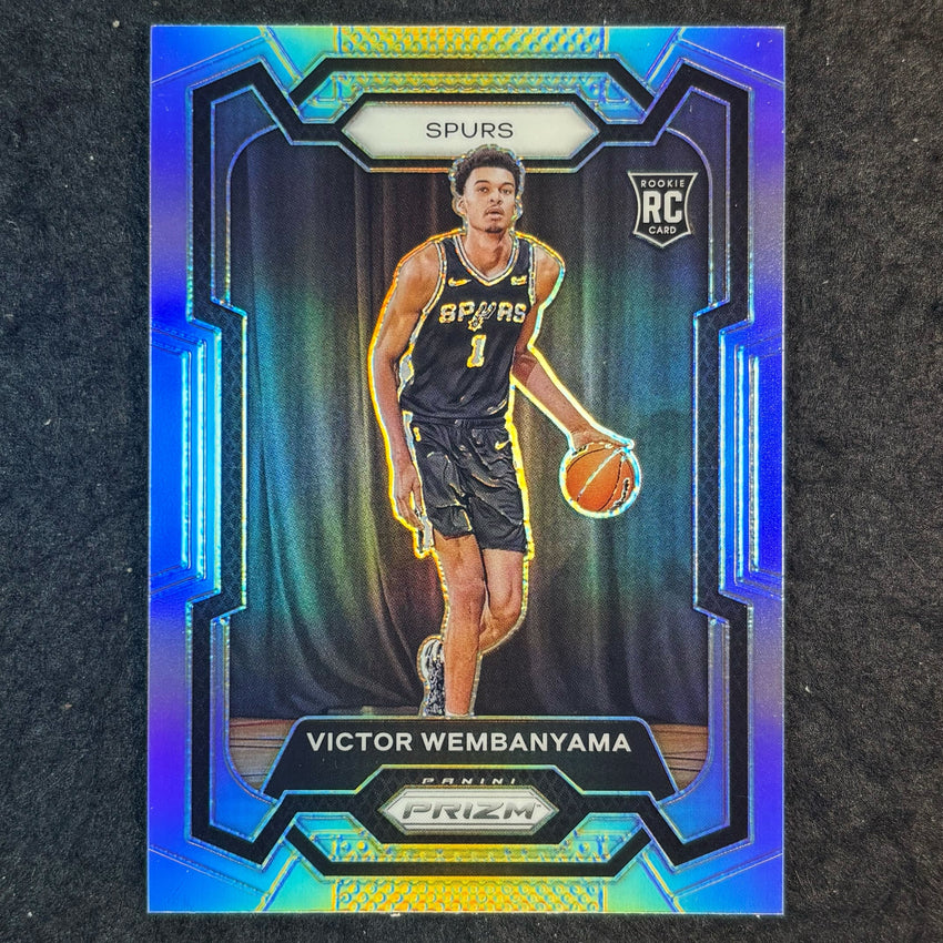 2023-24 Prizm Victor Wembanyama Rookie Base Silver Prizm #136