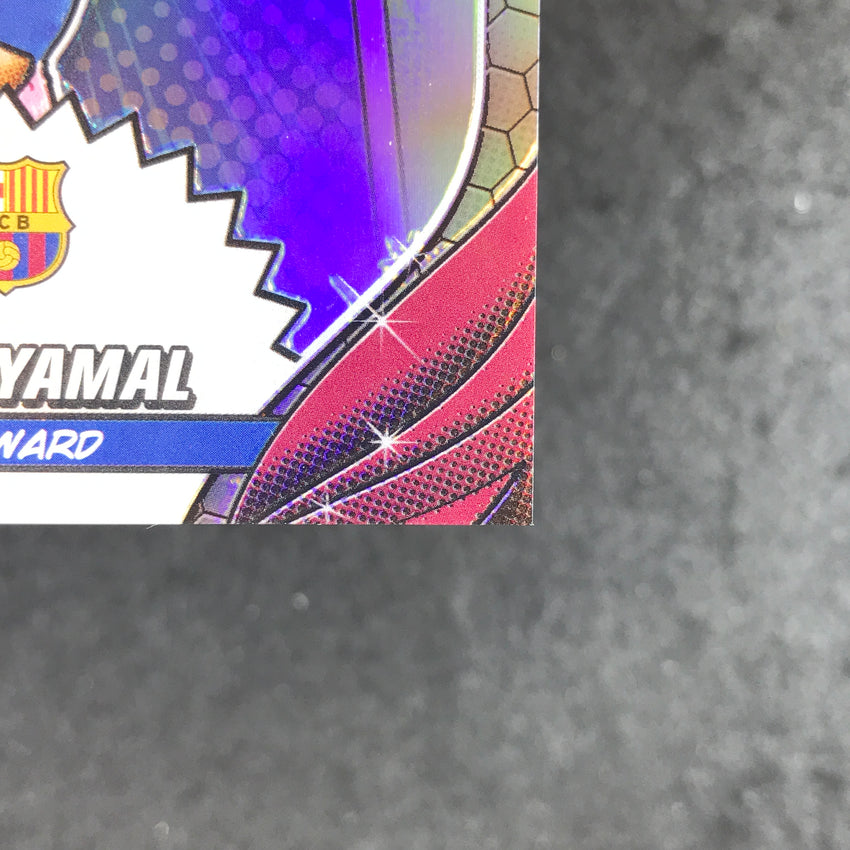 2023-24 Topps Chrome UEFA Club Comp LAMINE YAMAL Hero Variation Rookie SSP #64