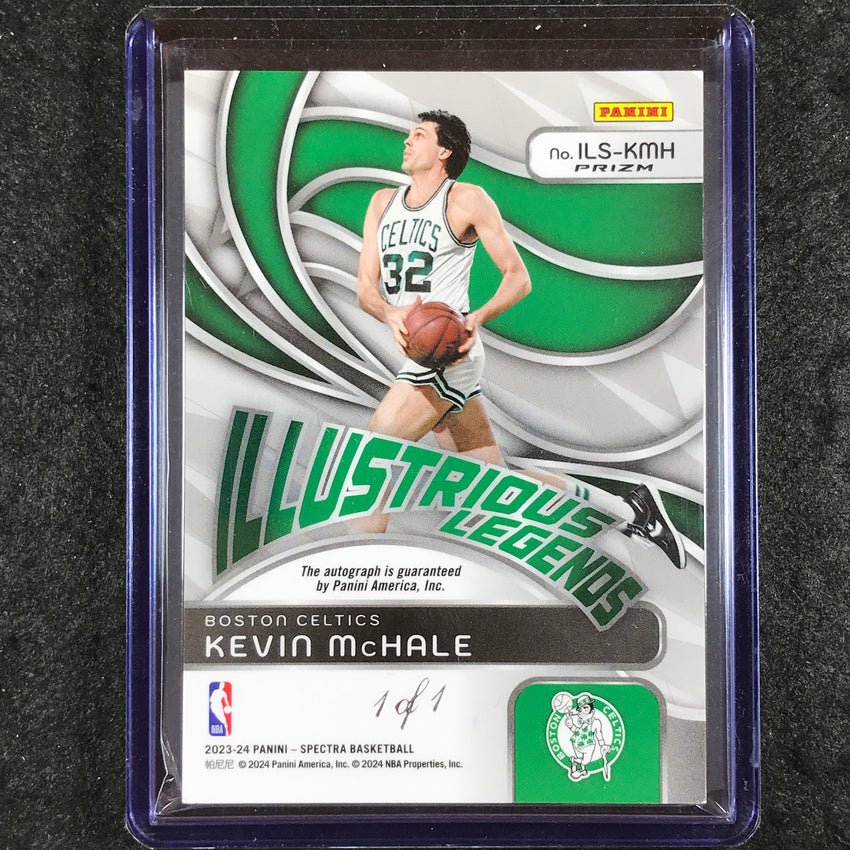 2023-24 Spectra KEVIN MCHALE Illustrious Legends Auto Nebula 1/1