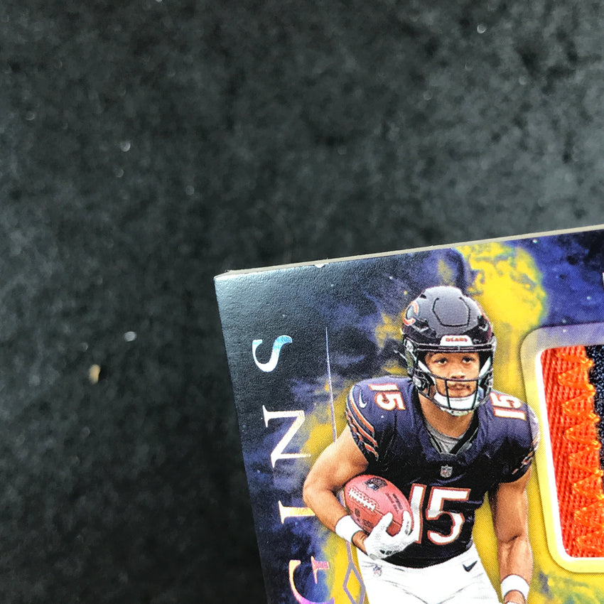 2024 Origins Football ROME ODUNZE Rookie Jumbo Jersey Patch Auto Gold 1/10