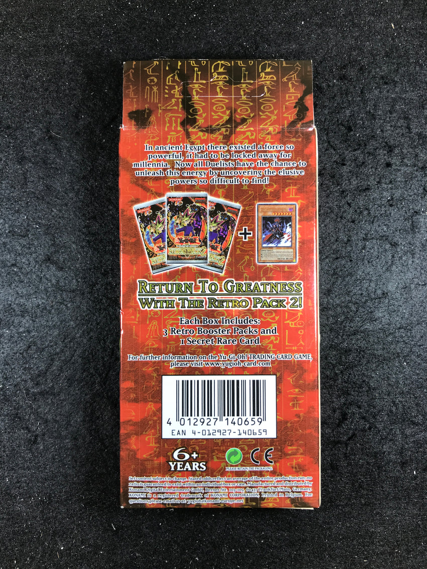 2009 Yu-Gi-Oh! TCG Retro Pack 2 3-Booster Box Cherry Collectables 2009 Yu-Gi-Oh! TCG Retro Pack 2 3-Booster Box Cherry Collectables