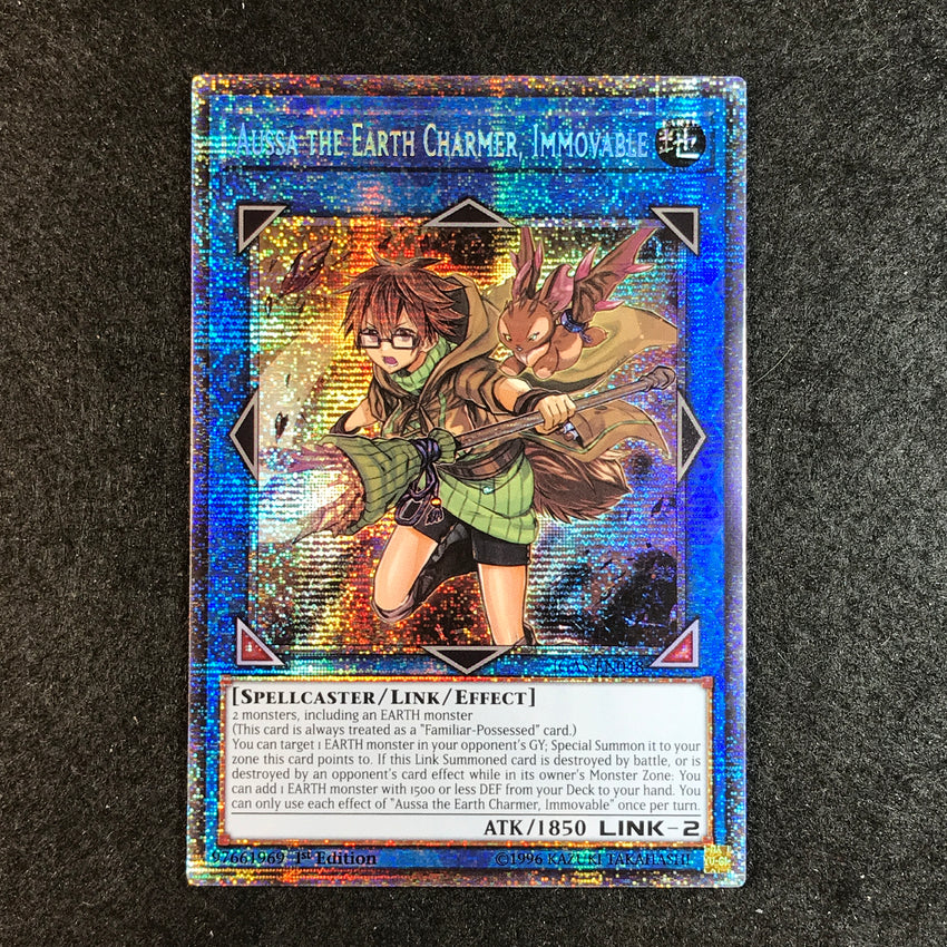 STARLIGHT RARE Aussa the Earth Charmer, Immovable - IGAS-EN048 - 1st Edition