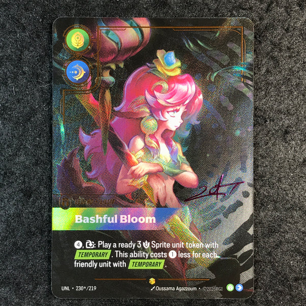 A) [SIGNATURE] Lillia - Bashful Bloom (230*/219) Showcase