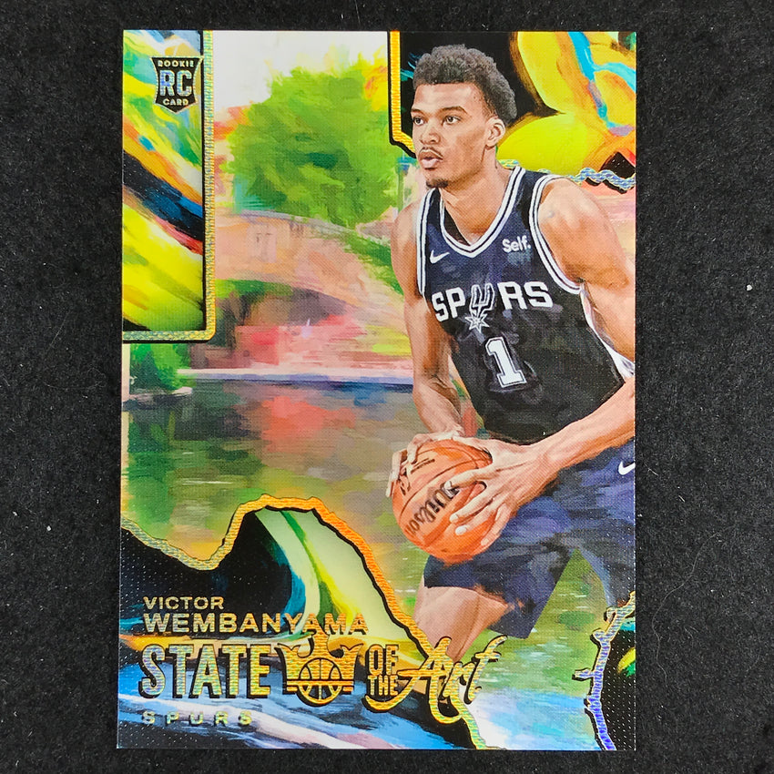 2023-24 Court Kings Victor Wembanyama Rookie State Of The Art Sp #10