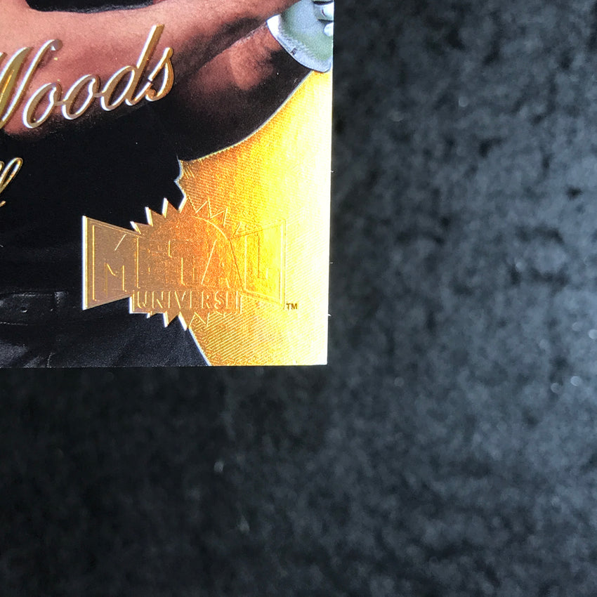2023 Metal Universe Champions TIGER WOODS Championship Retro Gold Gems 11/50