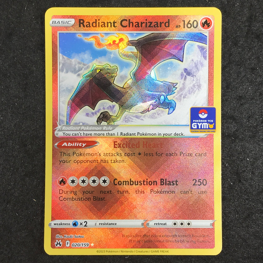 Radiant Charizard - 020/159 - ASIA GYM PROMO (C)