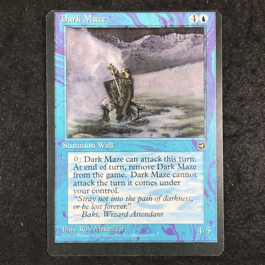 MISCUT ERROR Dark Maze - Magic the Gathering Homelands