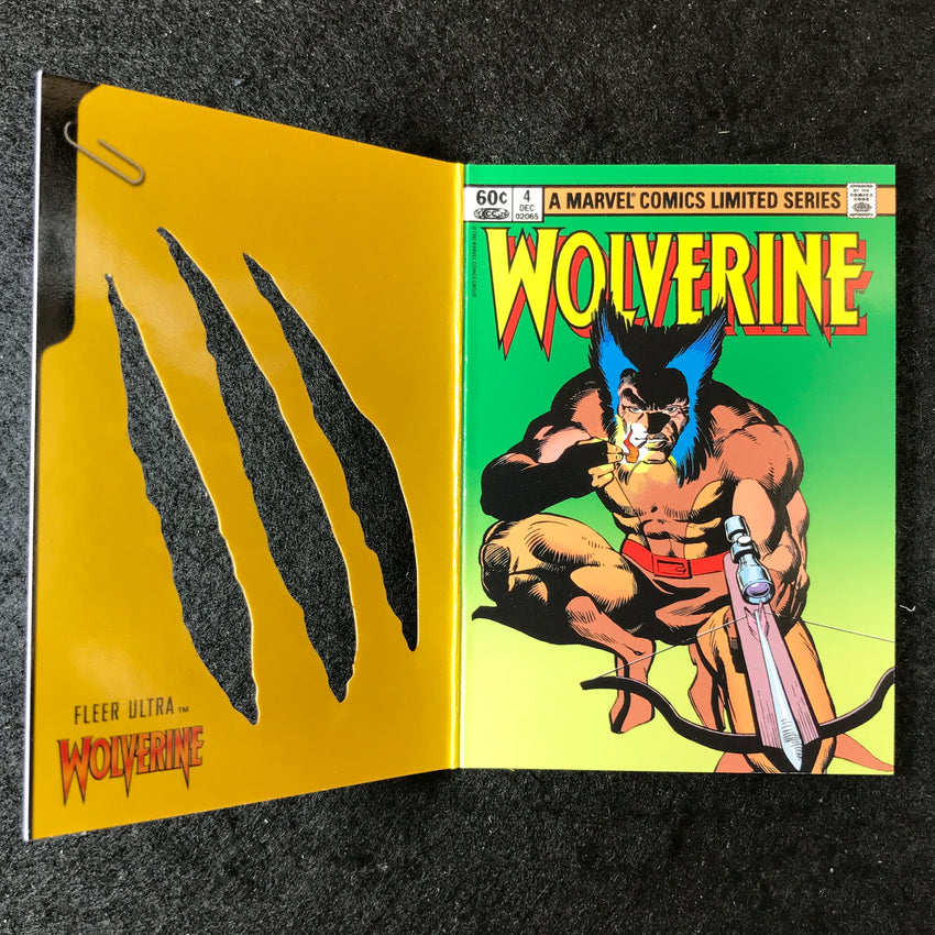 2023 Fleer Ultra Wolverine UNCANNY X-MEN (1963) #234 Claw Cut Covers 9/50 #23