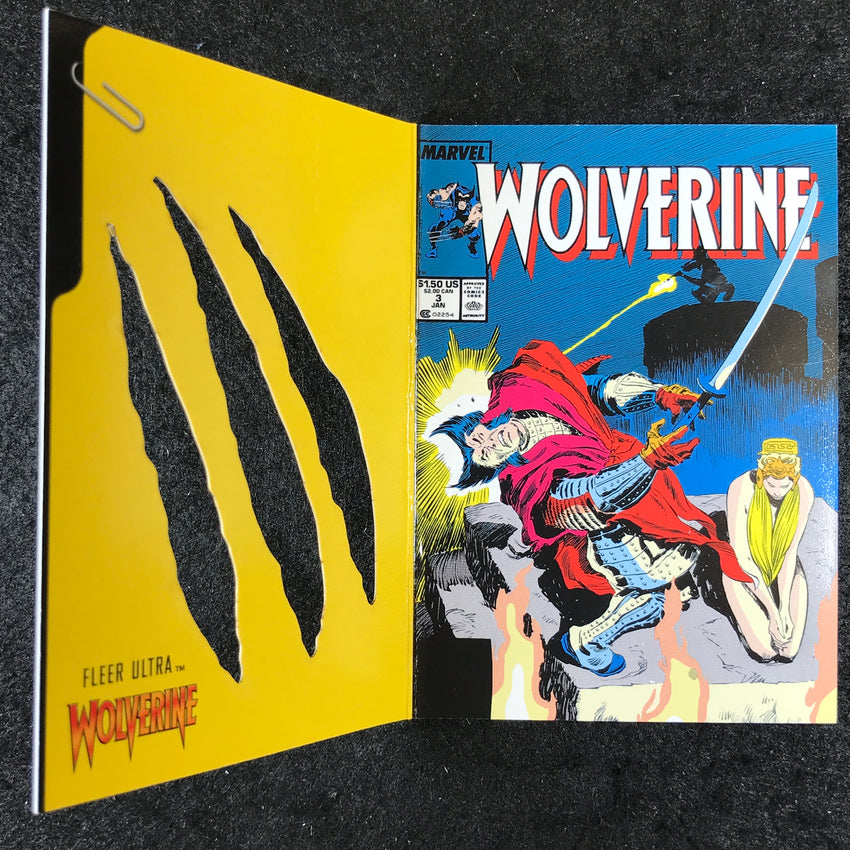 2023 Fleer Ultra Wolverine WOLVERINE (1988) #3 Claw Cut Covers 50/50 #27