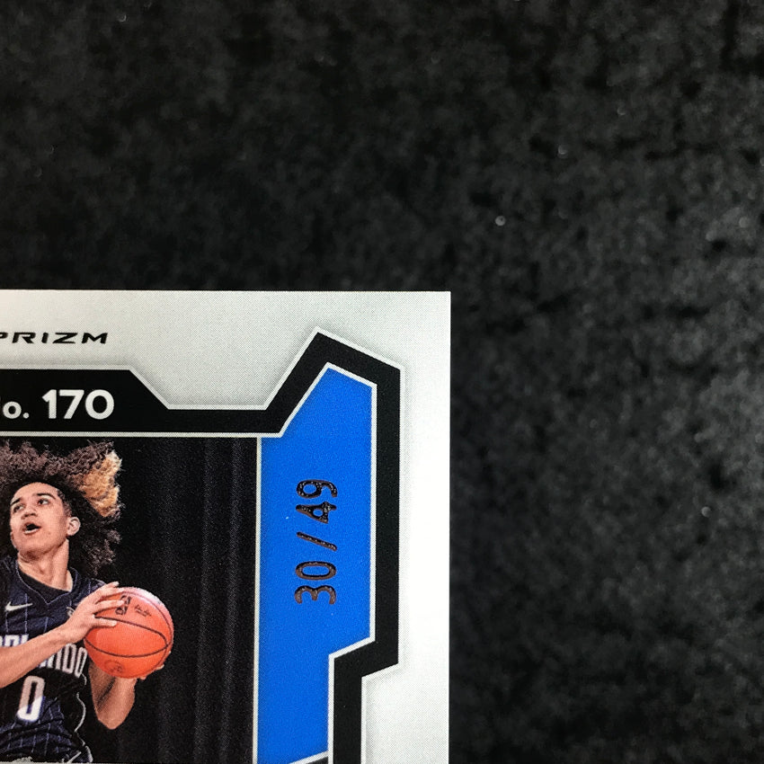 2023-24 Prizm Anthony Black Rookie Base Orange 30/49 #170
