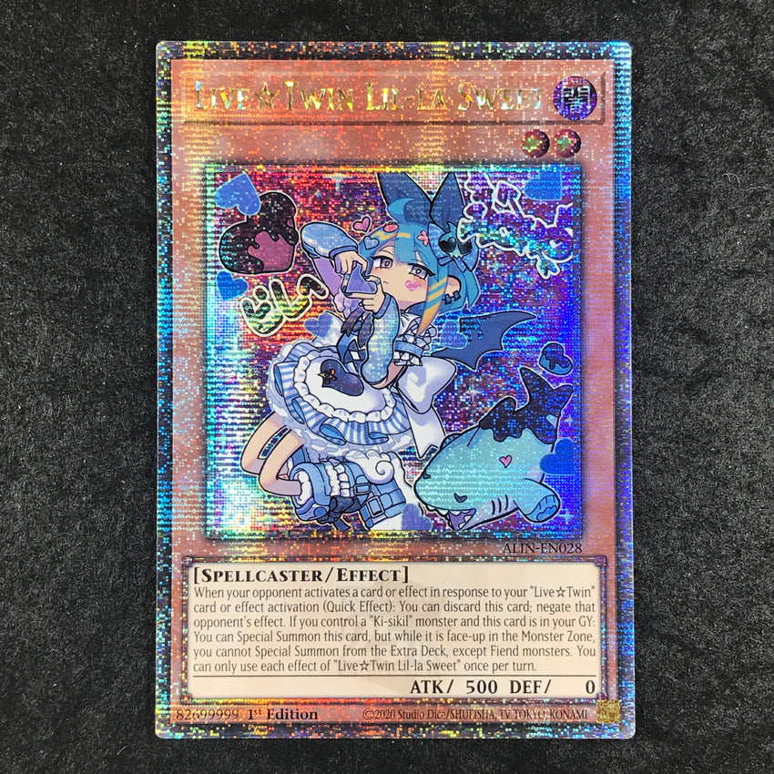 (B) [QUARTER CENTURY SECRET RARE] Live Twin Lil-la Sweet - ALIN-EN028 -  1st Edition (B)