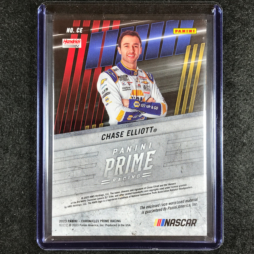 2023 Chronicles Racing CHASE ELLIOTT Prime Jumbo NASCAR Patch Relic 1/1