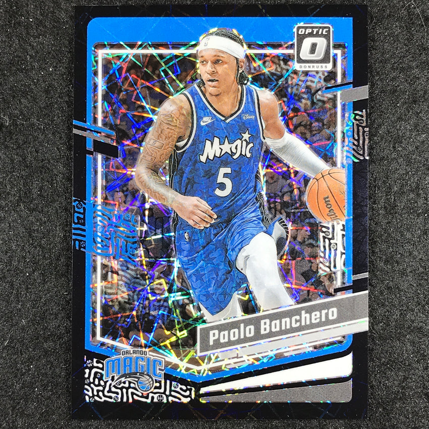 2023-24 Donruss Optic PAOLO BANCHERO Base Black Velocity 10/39 #54