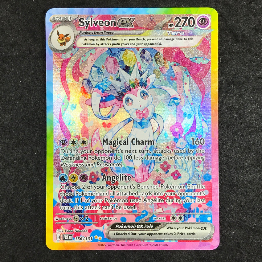Sylveon ex - 156/131 - Special Illustration Rare Prismatic Evolutions