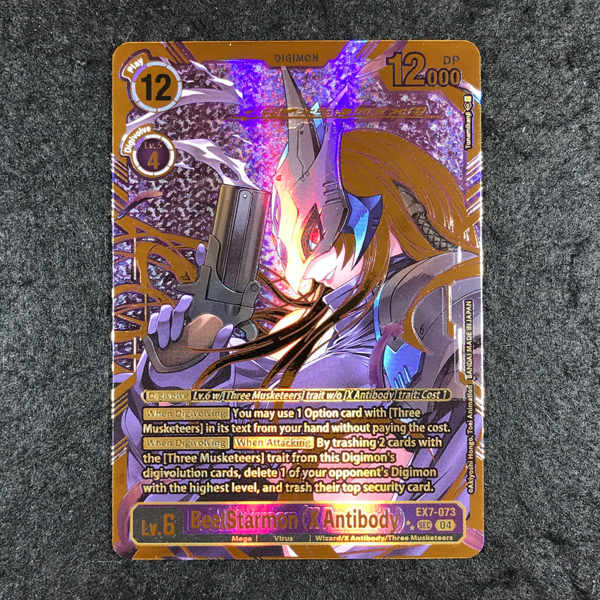 [2-Star SP] BeelStarmon X Antibody EX7-073 Alternate Art SP EX07 Digimon Liberator (B)
