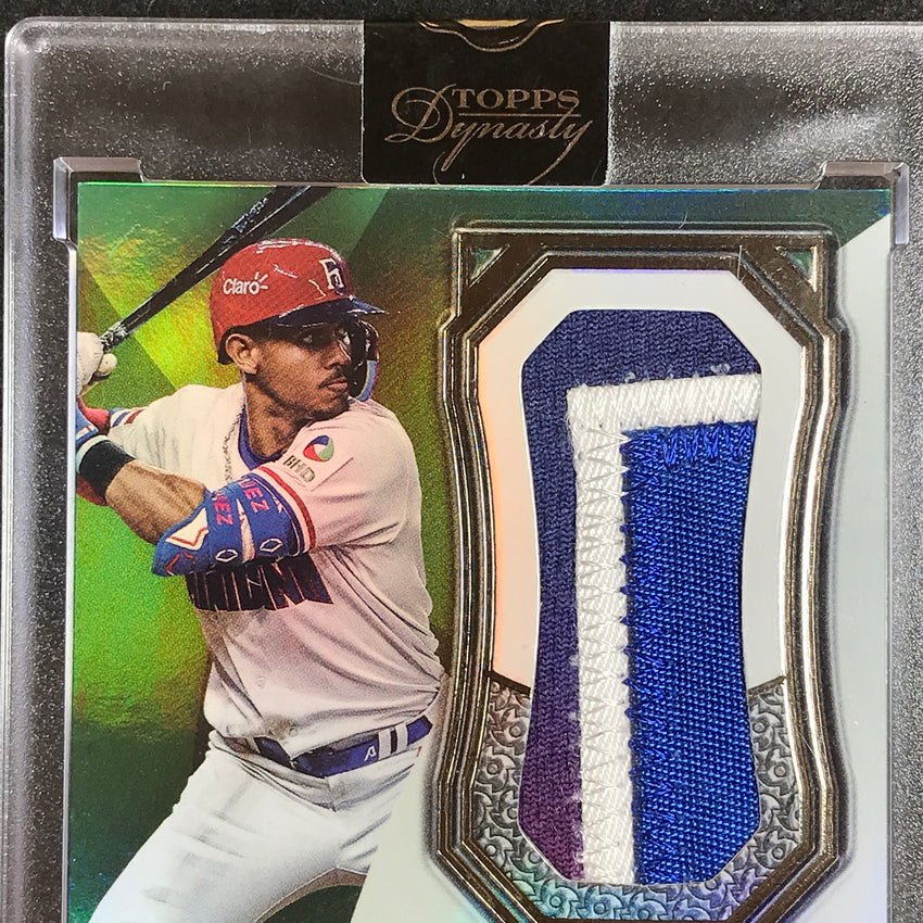 2023 Topps Dynasty MLB JULIO RODRIGUEZ World Baseball Classic Patch Auto 10/10