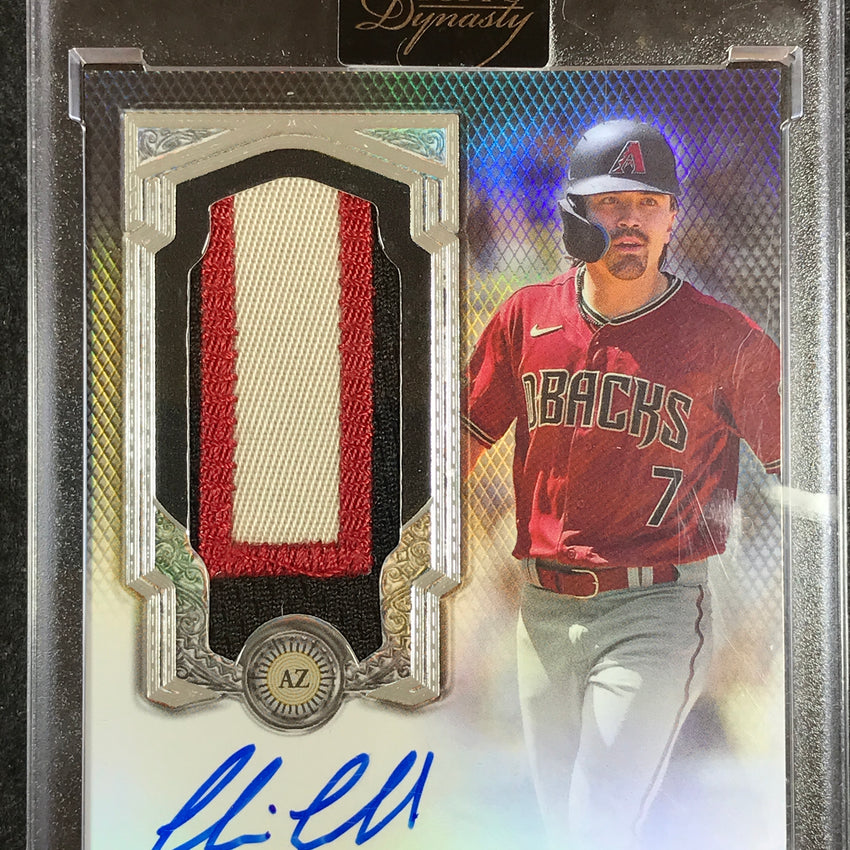 2023 Topps Dynasty MLB CORBIN CARROLL Variation Rookie Patch Auto Silver 1/5