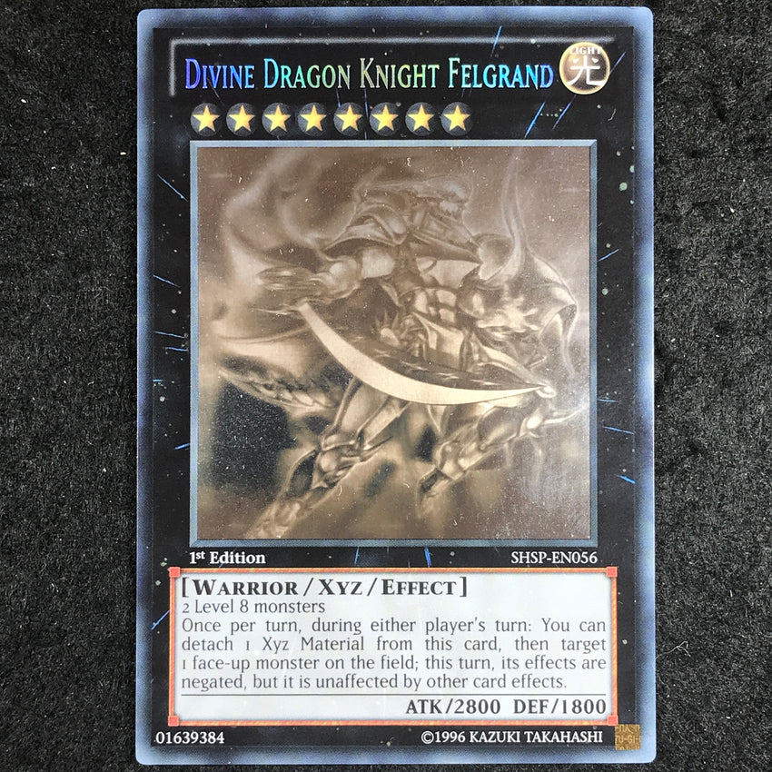 (A) Divine Dragon Knight Felgrand - SHSP-EN056 - Ghost Rare 1st Edition