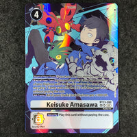 [ SP ] Keisuke Amasawa (BT23-090) - SP Special Rare BT23 Hacker's Slumber