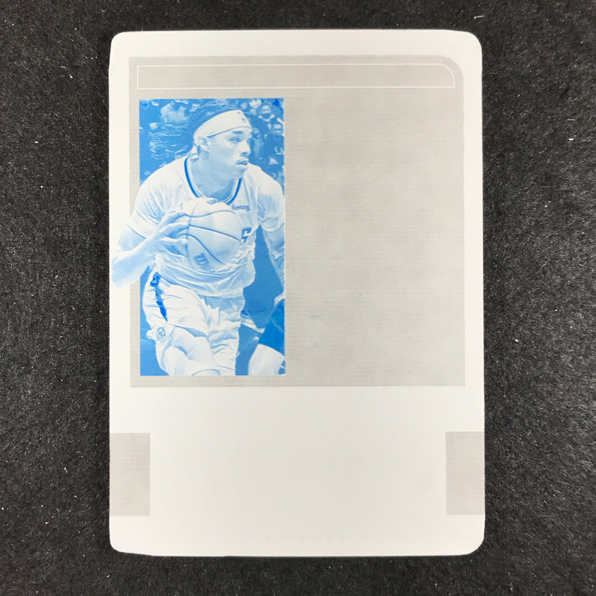 2022-23 National Treasures Brandon Boston Jr. One Printing Plate Cyan 1/1