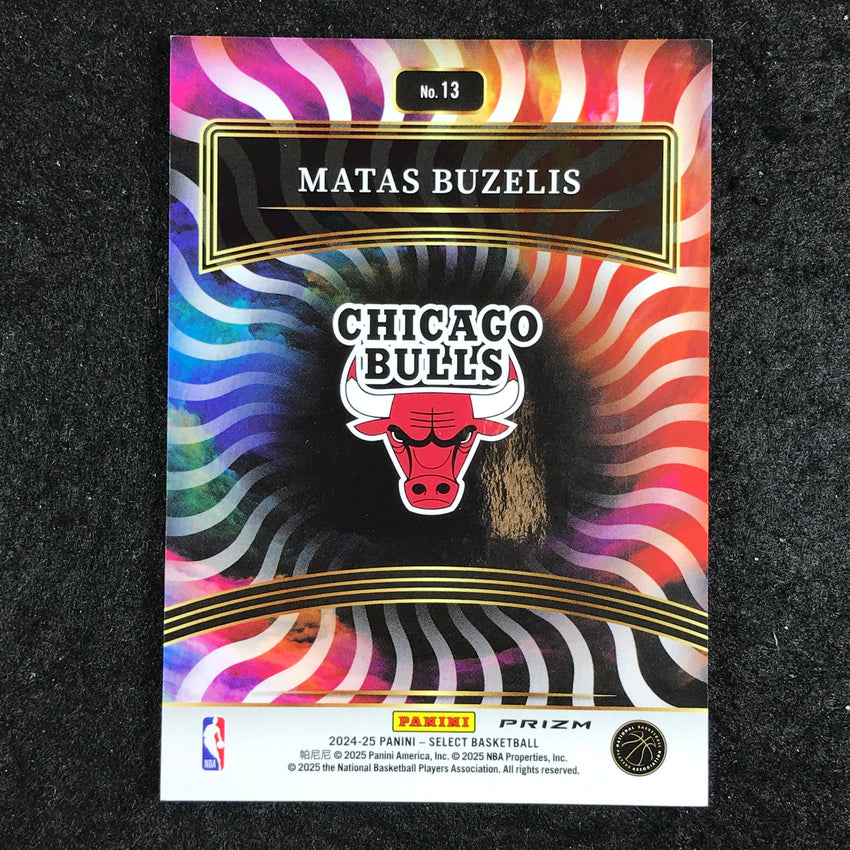 2024-25 Select MATAS BUZELIS Color Wheel Rookie SSP #13