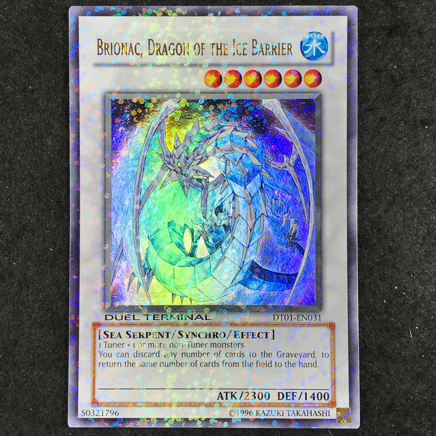 Brionac, Dragon Of The Ice Barrier - DT01-EN031 - Duel Terminal Ultra Parallel Rare (A)