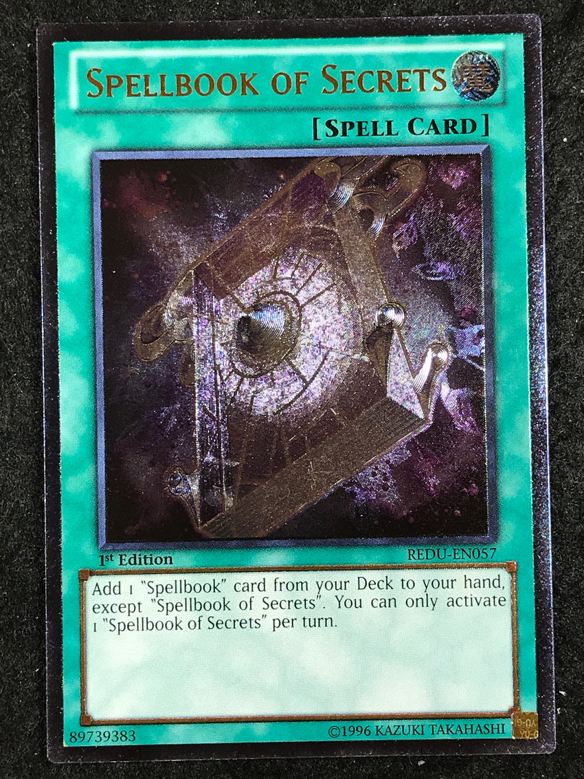 [Ultimate Rare] Spellbook Of Secrets - Redu-en057 - 1st Edition