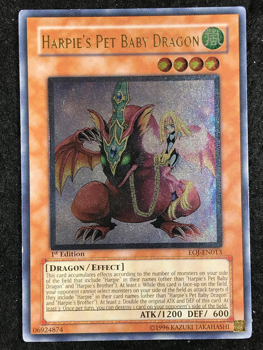 [UlTIMATE RARE] Harpies Pet Baby Dragon - Eoj-en013 - 1st Edition (A)