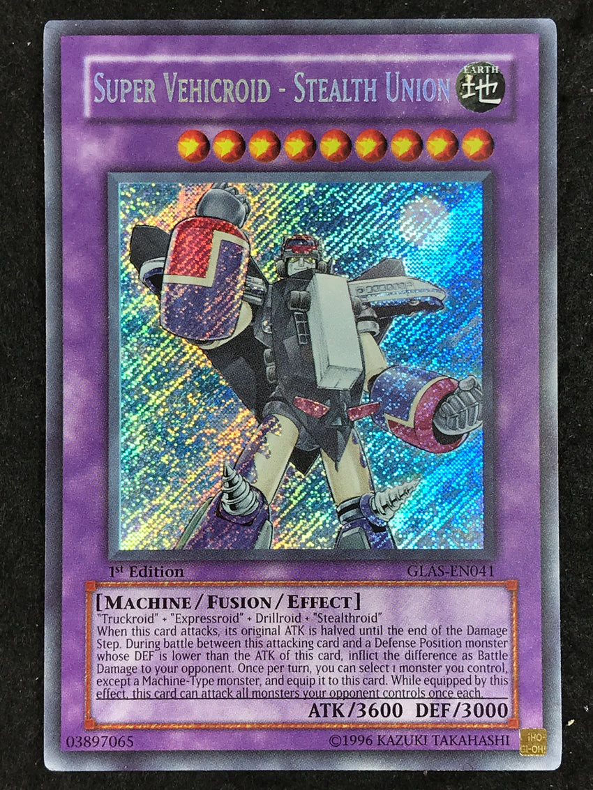 [Secret Rare] Super Vehicroid Stealth Union - TOCH-EN041 - 1st Edition (A)