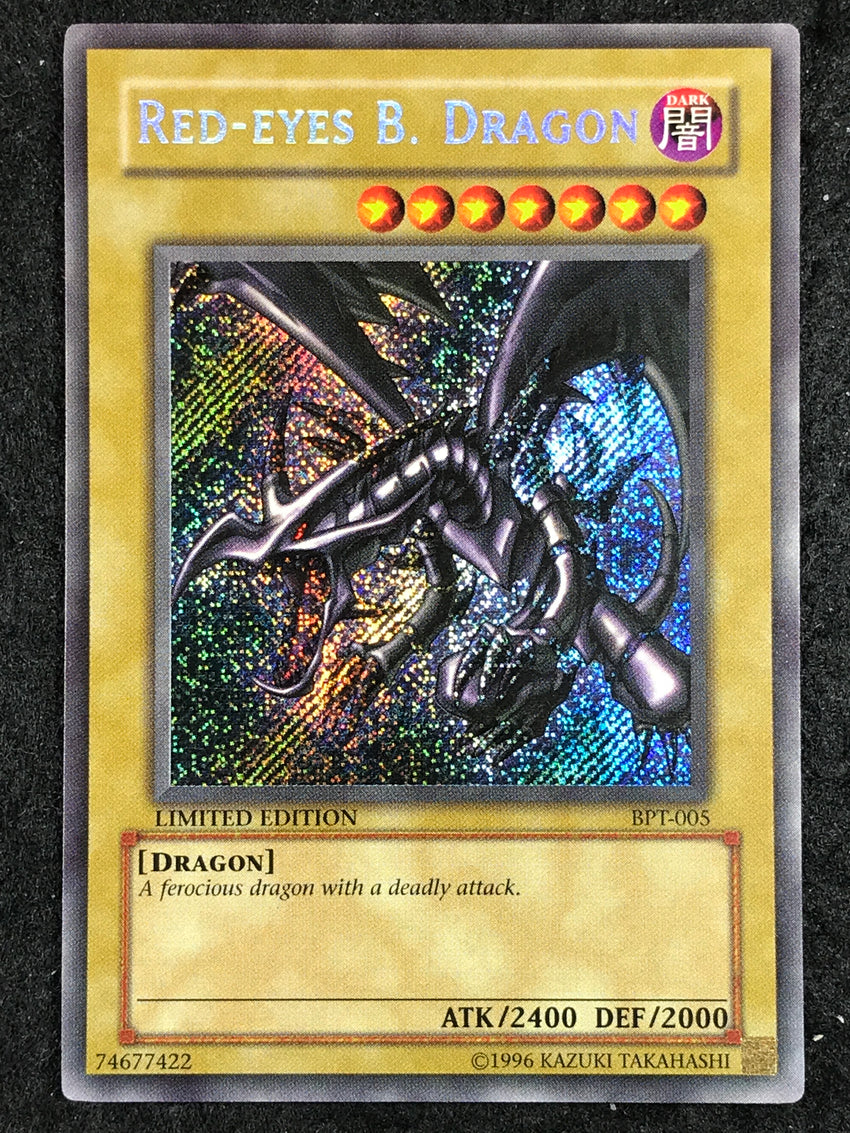 [SECRET RARE] Red-Eyes Black Dragon - BPT-005 - Limited Edition (A)