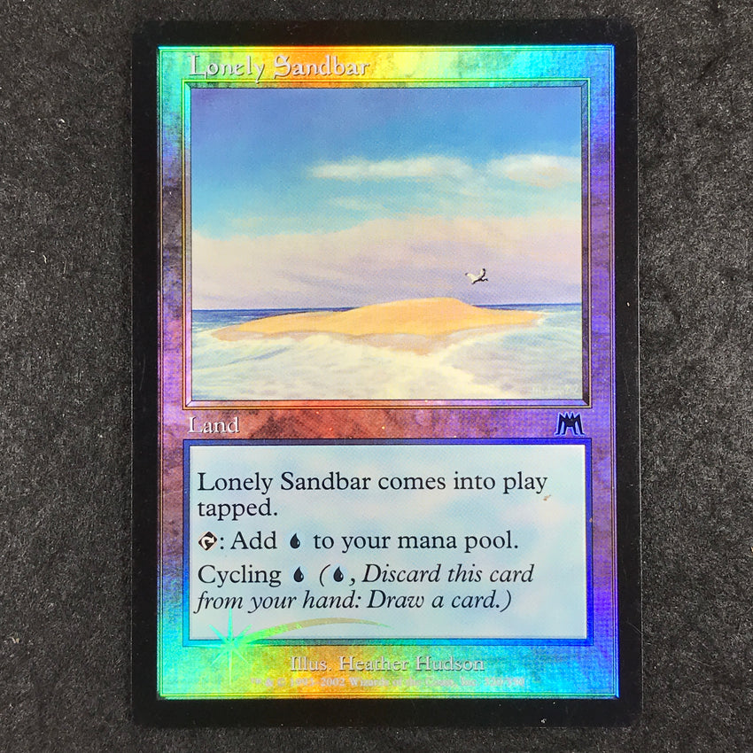 FOIL Lonely Sandbar - 320/350 - Common Magic the Gathering Onslaught
