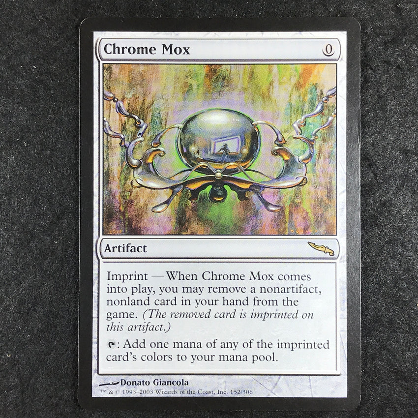 Chrome Mox - 152/306 - Rare Magic the Gathering Mirrodin