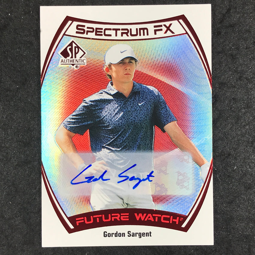 2024 Portfolio Golf GORDON SARGENT SP Authentic Spectrum FX Red Auto 3/10