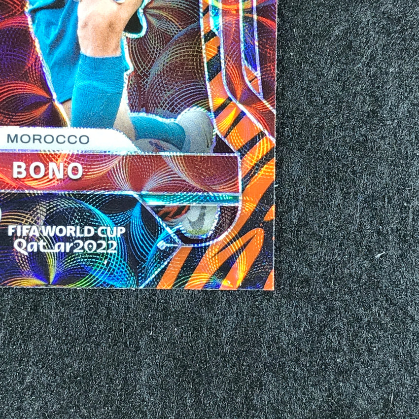 2022 Prizm Fifa World Cup Qatar Bono Rookie Choice Tiger Stripe Ssp No 238