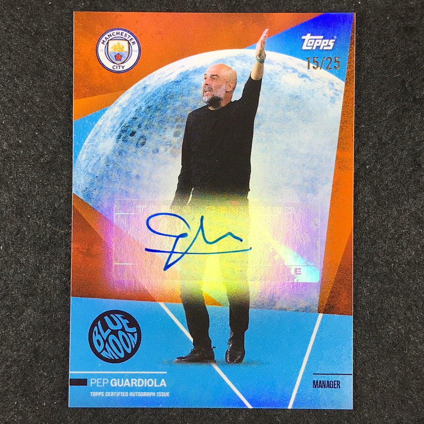 2024 Topps Triplete Pep Guardiola Auto - ワールドサッカー