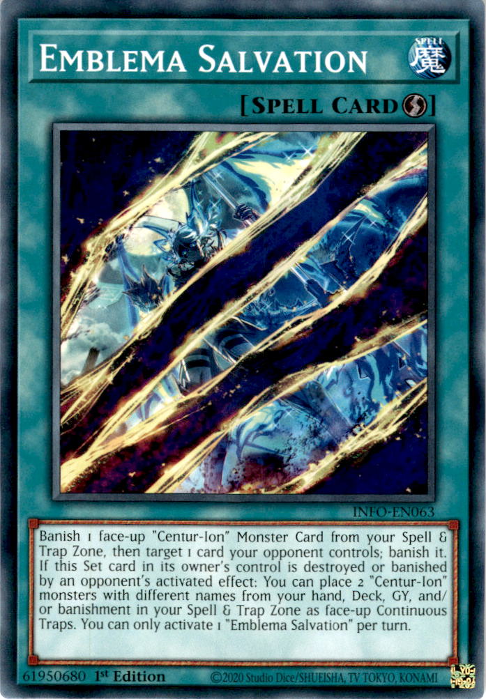 Emblema Salvation - INFO-EN063 - Common 1st Edition