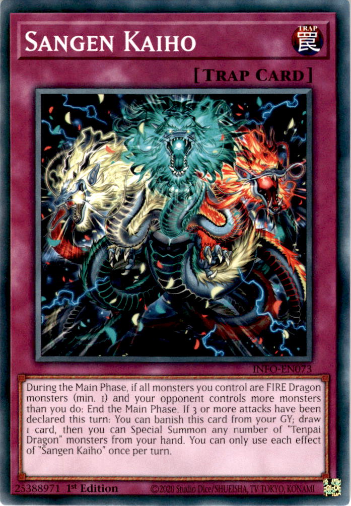 Sangen Kaiho - INFO-EN073 - Common 1st Edition